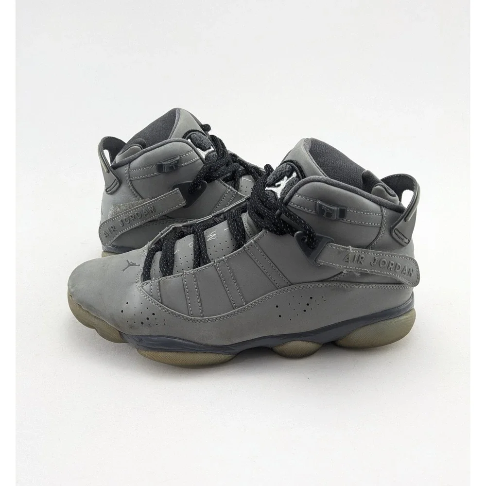 Mens Jordan 6 Rings Cool Grey Basketball Shoes CW4641-001 Size 8.5